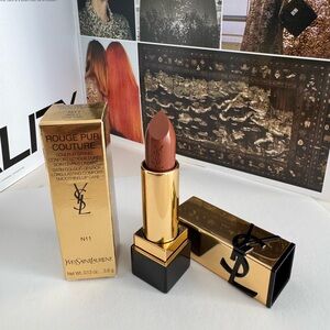 Yves Saint Laurent Rouge Pur Couture Lipstick in Warm Brown- N11 Brun Caftan